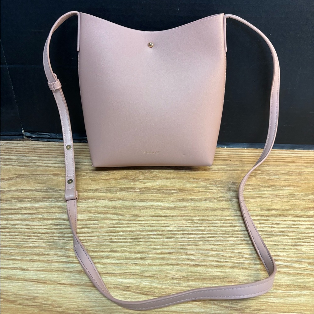 Samara Peony Pink Crossover Shoulder Bag #4675